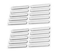 DECOMELODY 20pezzi Paraurti Adesivi Trasparenti Strisce Paraurti per Armadietti e Sedie Protezione Murale Cuscinetti Antiscivolo per Piano Tavolo in Vetro Sicurezza per Ragazza