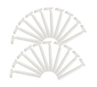 DECOMELODY 20pezzi Rasoio Manuale per Barba Rasoio Multiuso Lame Sottili Design Portatile per Viaggi Hotel e Uso Quotidiano Monouso Pratico