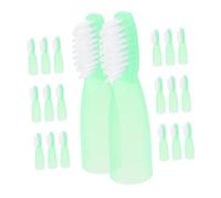 DECOMELODY 20pezzi Spazzolino da Denti Portatile Mini Spazzolino Spazzolini Morbidi Manico Corto in Prigione Forniture per Prigioni