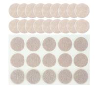 DECOMELODY 288 pezzi Feltrini Tondi Autoadesivi in Feltro per Gambe Sedie Protezione Pavimenti in Legno e Piastrelle Antiscivolo Feltro Spesso Resistente Multiuso per Mobili Casa