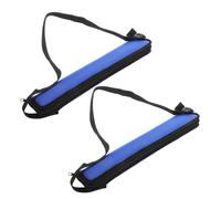 DECOMELODY 2pezzi Borsa Porta Bacchette Percussione per Batteria Oxford Resistente Capace Fino di Bacchette Design Interno Sicuro per Trasporto Portatile tra Prove e Concerti