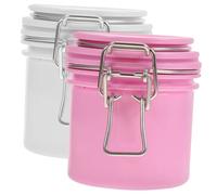 DECOMELODY 2pezzi Contenitori Per Colla Per Ciglia Barattolo Sigillante Per Conservazione Della Colla Per Extension Ciglia Organizer Per Accessori Per Extension