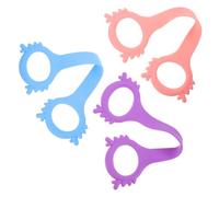 DECOMELODY 3 Elastici Fitness per Braccia e Schiena Bande Elastiche Resistenti per Allenamento Posturale e Tonificazione Strumento Multifunzionale per Yoga e