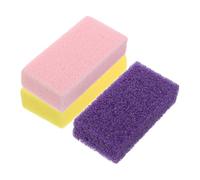 DECOMELODY 3 Pezzi Foot Care Pad in PU Foam Double-sided Rough Scrubber For Dead Skin Removal Exfoliating Pedicure Tool For Soft Smooth Heels And Enhanced Foot Health