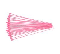 DECOMELODY 30 Pezzi Fermagli per Permanente Chioma in Plastica Rosa, Aghi per Permanente Professionali Design Anti-segni Elastico, Accessori per Parrucchieri per Styling Chioma Naturali