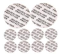 DECOMELODY 300 Pezzi Guarnizioni Adesive Per Tappi Di Bottiglia e Barattoli Sigilli Di Sicurezza Sensibili Alla Pressione Per Confezioni Ermetiche Anti-perdita