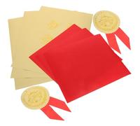 DECOMELODY 36 Impostato Adesivi Medaglie Premio per Stickers Oro per Concorso Laurea Festa e Ricompense Materiale Sicuro e Leggero per Scuola e Ufficio
