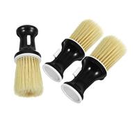 DECOMELODY 3pezzi Spazzola per Pulizia del Collo del Salone di Parrucchiere Testina Staccabile per Spolverare Collo Adatta per Barbieri e Uso Domestico per Styling dei Capelli Rasatura