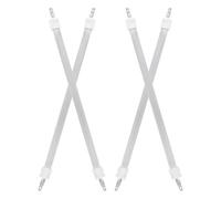 DECOMELODY 4 Pezzi Elemento Riscaldante Elettrico al Quarzo Ceramico 23 CM, Tubo Riscaldante per Stufa a Infrarossi, Set 4 Pezzi per Riscaldatori Portatili da Esterno, Ricambio Efficiente per