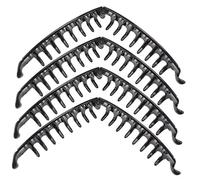 DECOMELODY 4 pezzi Grandi Fermagli Banana per Pinze per Acconciature Raccolte e Code Cavallo Resistenti per Tenuta e Styling