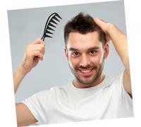 DECOMELODY 4 pezzi Pettini Parrucchiere Denti Larghi per Acconciature Strumento per e Styling Pettine Districante per Taglio e Modellatura Piatti