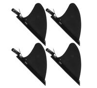 DECOMELODY 4 Pezzi Pinne Paddleboard Gonfiabili Rimovibili Stabilizzatori Regolabili per SUP Kayak e Tavola da Surf Pinne di Ricambio per Controllo Ottimale e Navigazione Stabile