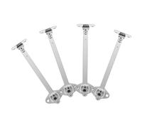 DECOMELODY 4pezzi Cerniere Scomparsa Per Mobili Supporto Telescopico Per Coperchi Cerniera Scorrevole Per Mobili Da Cucina Supporto Ammortizzatore Cerniere Robuste in Acciaio