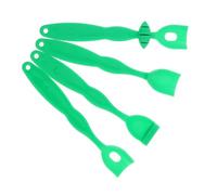 DECOMELODY 4Pezzi Kit di Strumenti per Terapia Motoria Orale Ragazzo Ragazza Cucchiai per Esercizi di Articolazione e Rafforzamento Muscoli Orali Stimolazione Motoria per Sviluppo Linguaggio Anni