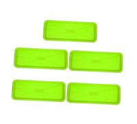 DECOMELODY 5 Pezzi Vassoi Rettangolari per Piante in PP Resistente Vaschette per Fioriere Anti-Perdita Accessori Giardinaggio per Davanzali e Piante da Interno ed Esterno