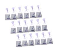 DECOMELODY 50 pezzi Sacchetti Vuoti per Profumi Lavanda Sacchetti Antipolvere per Armadio Borse Profumate per Spezie e Poutpori Design e Portatile per e Auto