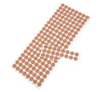 DECOMELODY 500 Pezzi Tappi in Sughero Autoadesivi Antiscivolo Proteggi Mobili e Porte Isolanti Termici e Ammortizzatori Vibrazioni per Bicchieri e Gambe Sedie Cerchi Diam