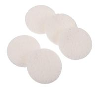 DECOMELODY 50pezzi Spugne Per Pulizia Del Viso Spugne Detergenti Per Viso Per Pulizia Struccanti Per Riutilizzabili Dopo Un Semplice Lavaggio Mano e Asciugatura All Aria