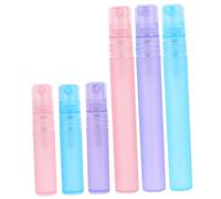 DECOMELODY 6 Pezzi Bottiglie Spray Piccole e Spray Portatile per Profumo e Nebulizzatore Fine e Ostruzione per Viaggi e
