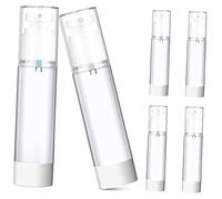 DECOMELODY 6 pezzi Bottiglie Viaggio Ricaricabili Spray Nebulizzatore Bottiglie Lotion Contenitori Cosmetici Leggeri e Antiperdita per e per Viaggi e