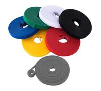 DECOMELODY 7 Pezzi Fascette per Piante da Giardino in Nylon Legacci Resistenti e Riutilizzabili per Organizzazione Cavi e Filo Legare Piante Nastro e Legatrice Vigneto