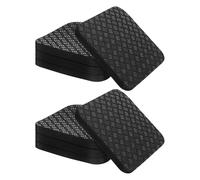 DECOMELODY 8 Pezzi Set 8 Cuscinetti Antivibranti per Tapis Tappetino Antiscivolo in Silicone 10X10X0,5 CM, Protezione Pavimento e Riduzione Rumore per Attrezzi Ginnici Domestici