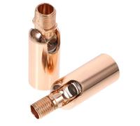 DECOMELODY Adattatore per Soffitto Inclinato 180° in Lega, Rosone per Lampada da Parete e Lampada a Sospensione, Kit 2 Pezzi per Plafoniera Bagno Installazione Rapida