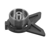 DECOMELODY Adattatore Professionale per Bombola di Propano e Convertitore di Gas Propano per Campeggio Raccordi Rapidi, in Ottone Resistente all’Usura, Compatto e Supporto per attività Outdoor