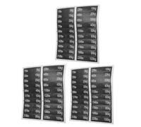 DECOMELODY Adesivi Numerici per Pesi da Palestra 3 Fogli 5-100 kg Etichette Adesive Resistenti per Attrezzature Fitness Foro per Perno, Compatibili Macchine e Manubri Sportive