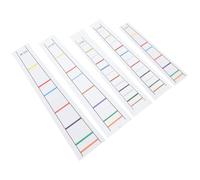 DECOMELODY Adesivi per Tastiera Violoncello 5 Pezzi Decalcomanie per Guida Dita Accessori per Principianti e Insegnanti Facili da Applicare e Resistenti All’Usura Supporto per