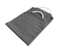 DECOMELODY Asciugamano Esfoliante Corpo e Spazzola la Schiena in Poliestere, Lunga Striscia da Bagno Manico, Asciugamano Scrub Portatile per Doccia e Viaggi, Uso Domestico e Dormitorio