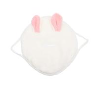 DECOMELODY Asciugamano Impacco Caldo Viso 24x24 Cm in Pile Di Corallo Spesso, Maschera Compressiva Lenitiva Adatta a Uso Domestico e Cura Della Pelle Quotidiana