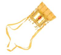 DECOMELODY Cappello Cosplay Antico Dorato per Spettacoli e Costume Accessorio Unico Regalo Cultura