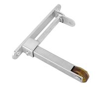 DECOMELODY Chiusura Automatica Porte Doppie in Acciaio Inox Sequenziatore per Porte Tagliafuoco Dispositivo Coordinatore per Corridoi Stretti Chiudiporta per Sicurezza Domestica e Uso in