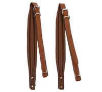 DECOMELODY Cinghie per Fisarmonica Regolabili 83-110 CM Tracolla a Fisarmonica Resistente in Colore Caffè Set 2 Pezzi 16-120 Bassi Riduzione Pressione e Protezione Strumento