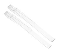 DECOMELODY Clip Trasparenti Porta Spartiti per Pianoforte Fermapagine per Libri Agganci Facili da Installare per Tastiere Ed Estensioni Pianistiche