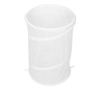 DECOMELODY Copertura per Piante da Giardino in Rete Pieghevole 36X48 CM Bianca con Picchetti a L, Protezione Solare e Anti-Insetti per Orto e Balcone, Rete Traspirante Riutilizzabile per