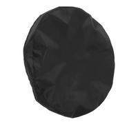 DECOMELODY Copertura Rotonda Per Braciere 100cm, Protezione Resistente Oxford Per Tavolo Da Barbecue Outdoor Cordino Antivento, Copertura Pieghevole Per Griglia Da Giardino e Riscaldatore Esterno