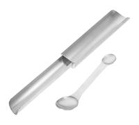 DECOMELODY Cucina per Polpette in Acciaio Utensile con Cucchiaio per Formare Polpette Strumento per Carne Gamberetti e Impasti Facile da Usare e e Ristoranti
