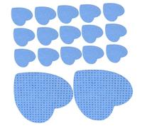 DECOMELODY Dischetti Di Cotone Senza Pelucchi Per Unghie e Extension Ciglia 200 Pezzi Formato Cuore, Salviette Struccanti Monouso Per Smalto Gel e Pulizia Professionale, Per Viaggi e Uso Quotidiano