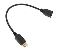 DECOMELODY Displayport Cavo di Estensione Maschio Femmina Prolunga per GPU con Trasmissione Stabile e Funzione DIY per Setup Display Efficiente