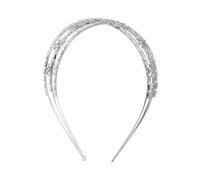 DECOMELODY Elegante Per Sposa Zircone Accessorio Per Matrimonio e Feste Cerchietto Multifunzionale Metallo Per Donne Copricapo Leggero e Dazzling Per Occasioni Speciali