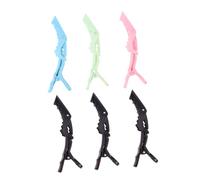 DECOMELODY Fermagli Per Chioma a Coccodrillo 12 Pezzi, Clip Di Partizione Leggere e Resistenti, Per Saloni Parrucchieri e Uso Professionale Tenuta Senza Segni, Adatti a Tutti i Tipi Di Chioma