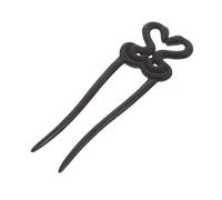 DECOMELODY Forcina per Chioma a Forma di U in Legno di Sandalo Forcine a 2 Punte per Chioma Spessi Accessori Chignon Vintage da Donna per Acconciature Raccolte e French Twist