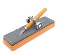 DECOMELODY Guida Affilatura per Scalpelli e Cacciaviti Supporto Serraggio Rapido Strumento Professionale Portatile Resistente e Leggero
