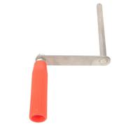 DECOMELODY Manovella Manuale per Asta Bandiera in Ferro e Plastica Accessorio per Argano Rimorchio Barca Sostituzione Maniglia Verricello Sollevamento Bandiera per Uso Domestico e Nautico