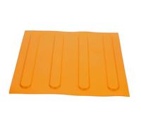 DECOMELODY Mattoni Ciechi Stradali Multifunzionali per Percorsi Esterni Piastrelle Pavimentazione con Strisce Gialle Antiscivolo Pannelli per Marciapiedi e Giardini Resistente e Facile da