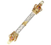 DECOMELODY Mezuzah in Metallo con Pergamena Religiosa per Porta Casa Decorazione Compatta e Realizzata a Mano Regalo per Benedizione e Commemorazione Madre Ornamento Distintivo per Spazio