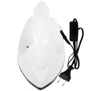 DECOMELODY Mini Ferro da Stiro a Vapore Portatile per Indumenti, Piroscafo Elettrico Compatto Vapore Intenso, Leggero e Cavo, per Viaggi e Uso Domestico, Adatto come Giocattolo