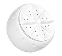 DECOMELODY Mini Lavatrice Portatile Turbo USB con Tecnologia Turbina Automatica Risparmio Energetico e Funzionamento Pulsante per Viaggi Appartamenti e Camper